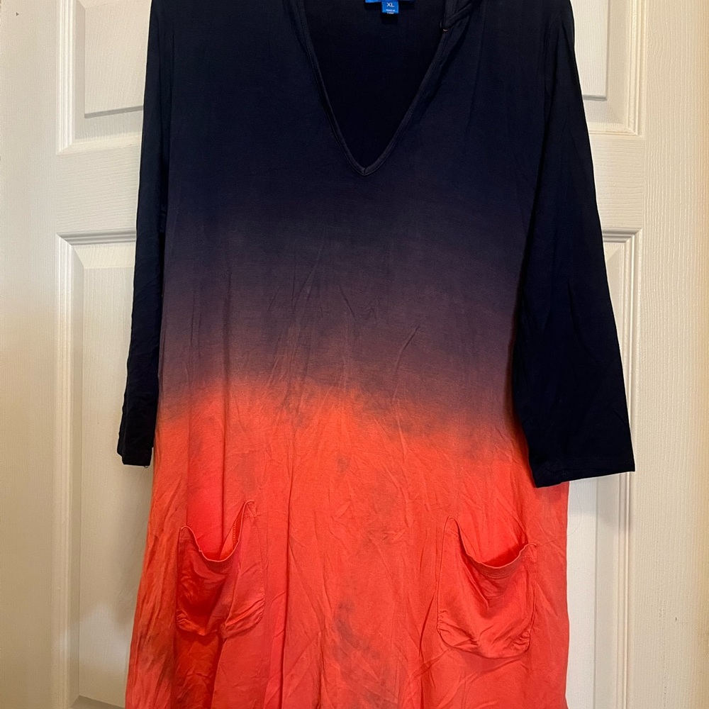 rip curl Beachwear Ombre Tunic Top XL - Picture 3 of 9